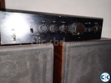 Technics 10 speaker and Sansui Stereo AMP 01765488635