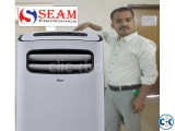 Midea 1.0 Ton Portable Air Conditioner.