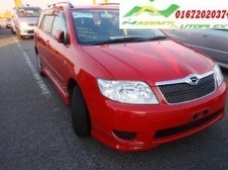 2005 Corolla Fielder X HID SPORTS Cherry Red AERO 2005 Corolla Fielder X HID SPORTS Cherry Red AERO