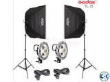 Godox TL-5 2 Sets Light Stand 60 60cm Softbox Holder