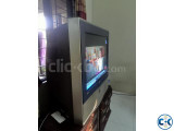 TCL CRT TV 34 inch square up for sale
