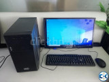 Intel core i5 desktop computer 8GB RAM 2GB graphics with 24
