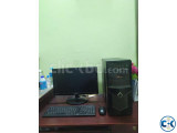 Intel core i3 PC with 4GB RAM 1TB HDD 18.5 Monitor Mouse