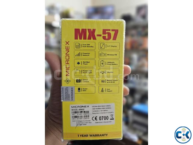 Micronex MX57 Feature Phone Dual Sim price in Bangladesh | ClickBD image 2