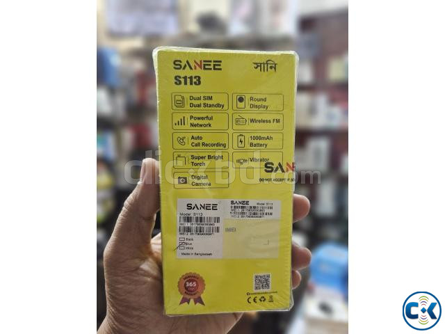 SANEE S113 Dual Sim Phone With Warranty price in Bangladesh | ClickBD image 4
