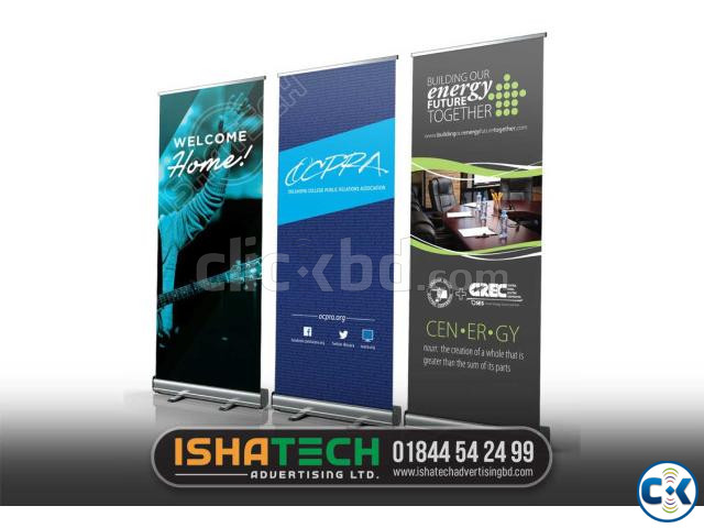 Best X Stand Roll up Banner X Banner and Pop up Stand Price | ClickBD image 4