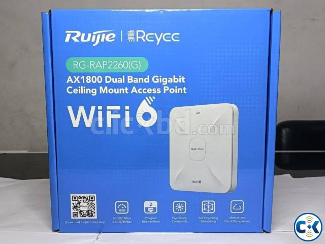 Ruijie RG-RAP2260 G AX1800 1800Mbps Wi-Fi 6 Ceiling Access | ClickBD image 3