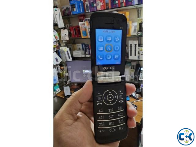 Kgtel K1 Slim Folding Phone With Warranty | ClickBD image 4