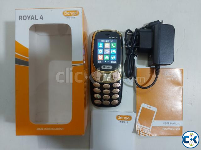 Bengal Royal 4 Slim Feature Phone With Warranty | ClickBD image 3