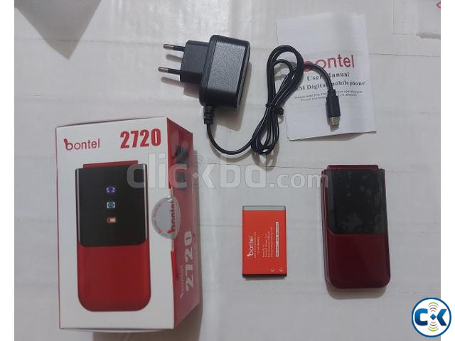 Bontel 2720 Folding Phone With Warranty price in Bangladesh | ClickBD image 2