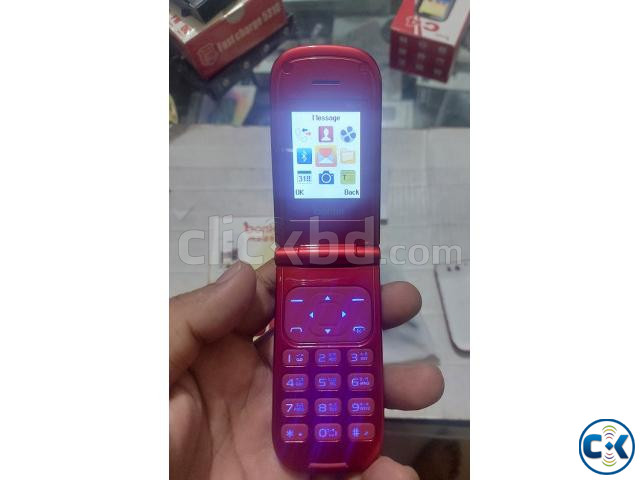 Bontel A225 Stylies Folding Phone Dual Sim With Warranty | ClickBD image 3