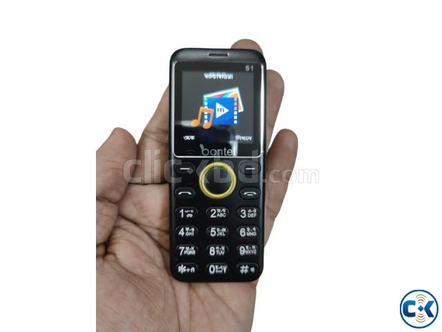 Bontel S1 Super Slim Mini Phone With Back Cover Warranty | ClickBD image 2