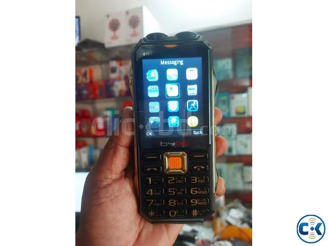 Bytwo M25 Dual Sim Power Bank Phone 5200mAh Battery | ClickBD image 5