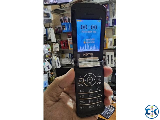 Kgtel K1 Slim Folding Phone With Warranty | ClickBD image 3