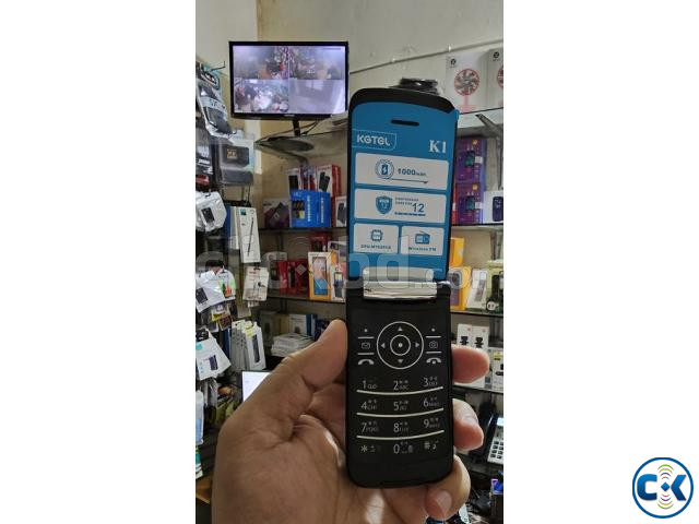 Kgtel K1 Slim Folding Phone With Warranty | ClickBD image 4