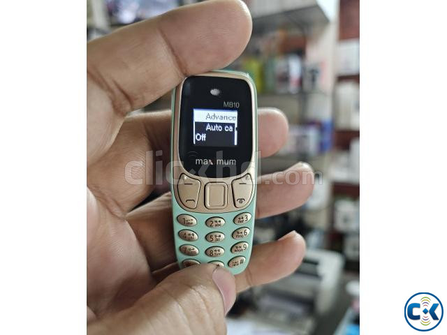 Maximus MB10 Mini Phone 1000mAh Auto Call Record FM | ClickBD image 2