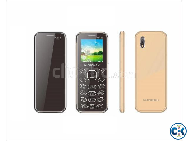 Micronex MX53 Super Slim Mini Phone Dual Sim Warranty | ClickBD image 2
