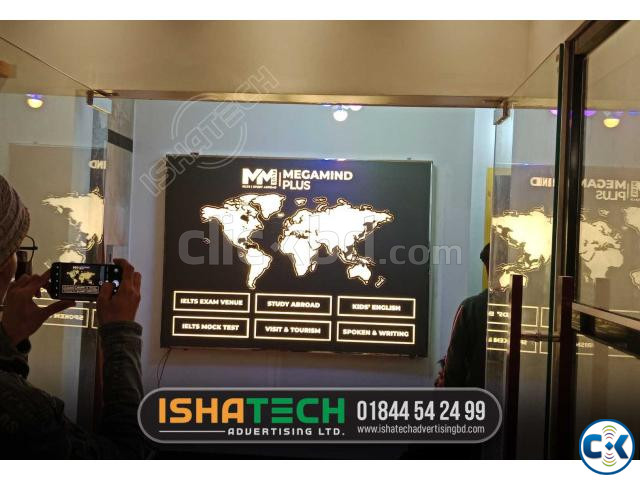 3D LED World Map Perfect World with acrylic best price in Ba | ClickBD image 4