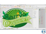 Wilcom e4.2 embroidery studio with corel draw
