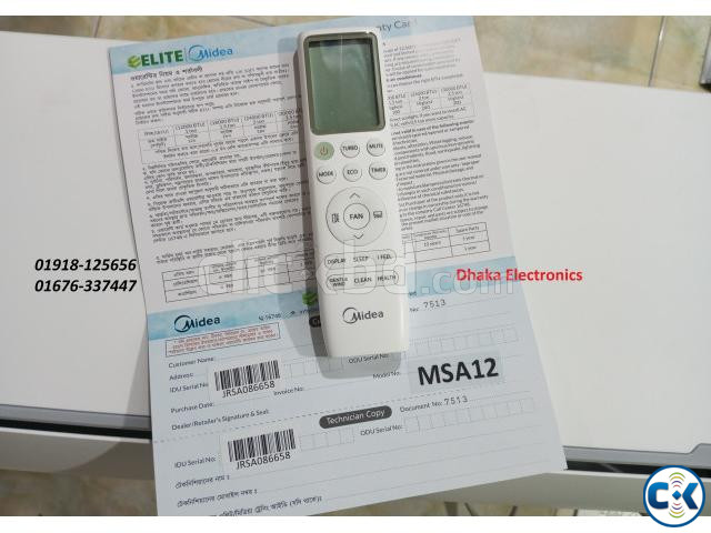 Midea 1 Ton MSA12CRNEWN Split AC Price BD | ClickBD image 2