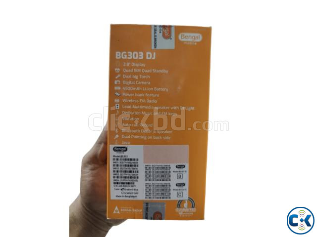 Bengal BG 303 Dj Java Supported 4 SIM Standby 4500mAh Power | ClickBD image 2