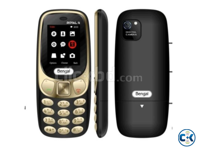 Bengal Royal 4 Slim Feature Phone With Warranty | ClickBD image 3