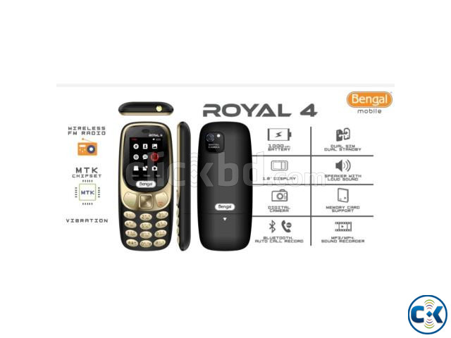 Bengal Royal 4 Slim Feature Phone With Warranty | ClickBD image 4