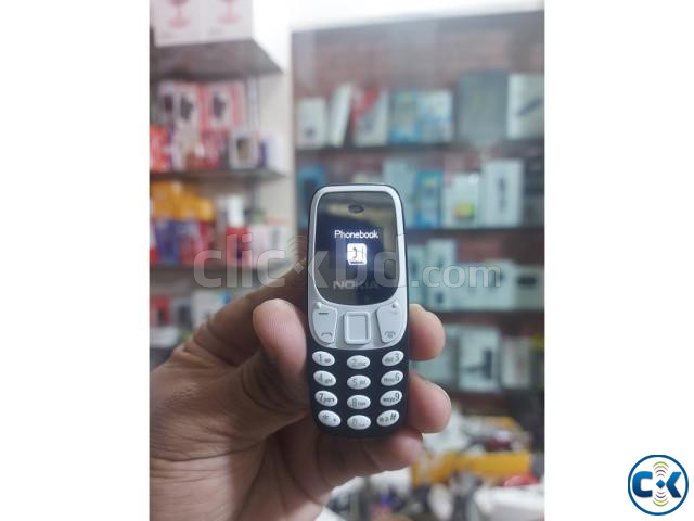 BM10 Mini Mobile Phone Dual Sim Option - Black | ClickBD image 3