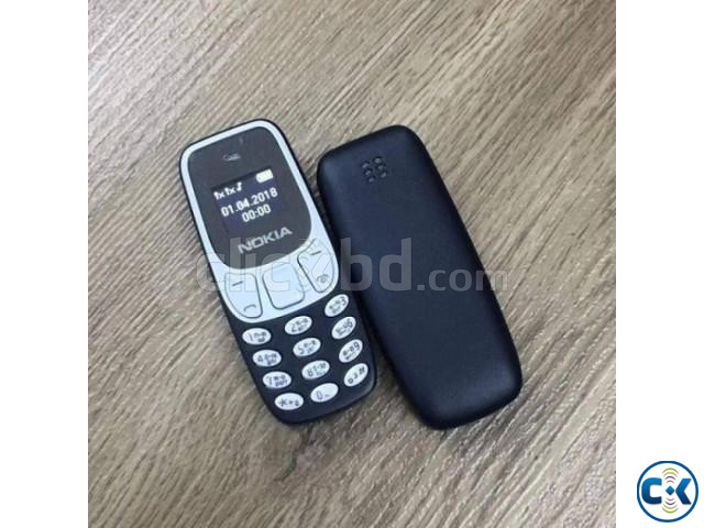BM10 Mini Mobile Phone Dual Sim Option - Black | ClickBD image 4