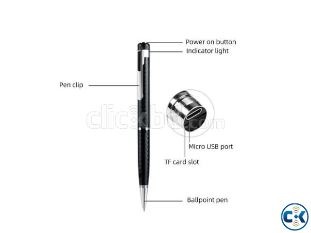 Sk23 Pen Voice Recorder 32GB Memory Audio Listening Device S | ClickBD image 2