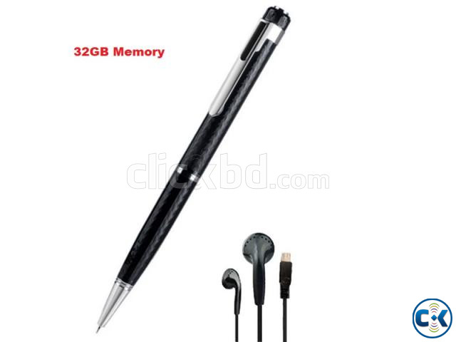 Sk23 Pen Voice Recorder 32GB Memory Audio Listening Device S | ClickBD image 5