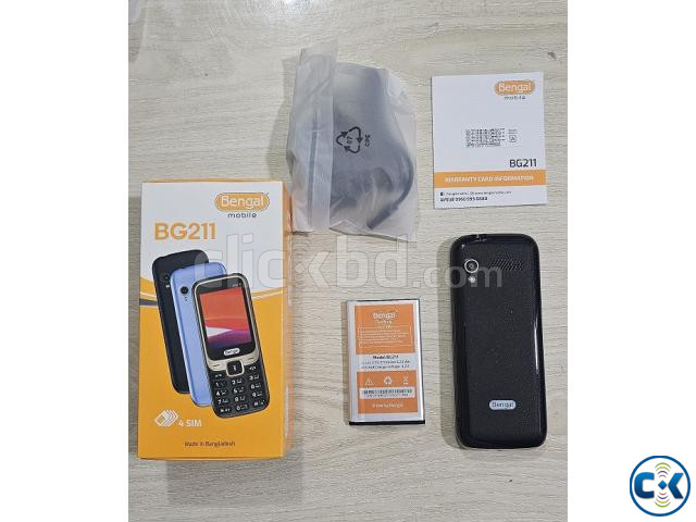 Bengal BG211 4 Sim Feature Mobile Phone price in Bangladesh | ClickBD image 3