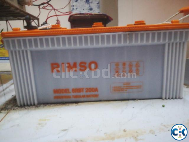 RIMSO 6RBT 200AH Tubular Battery price in Bangladesh | ClickBD image 2
