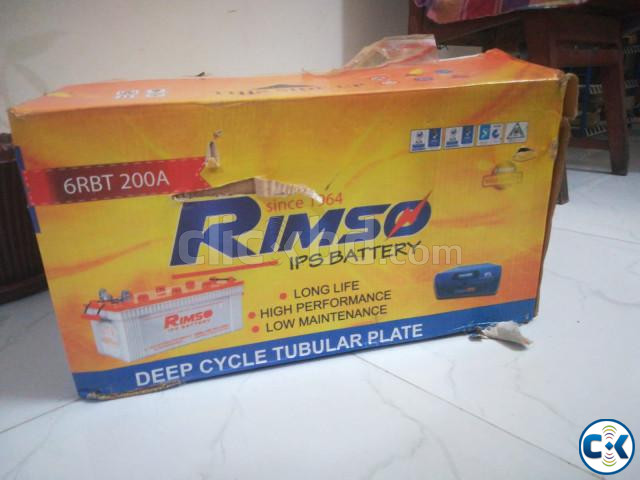 RIMSO 6RBT 200AH Tubular Battery price in Bangladesh | ClickBD image 4