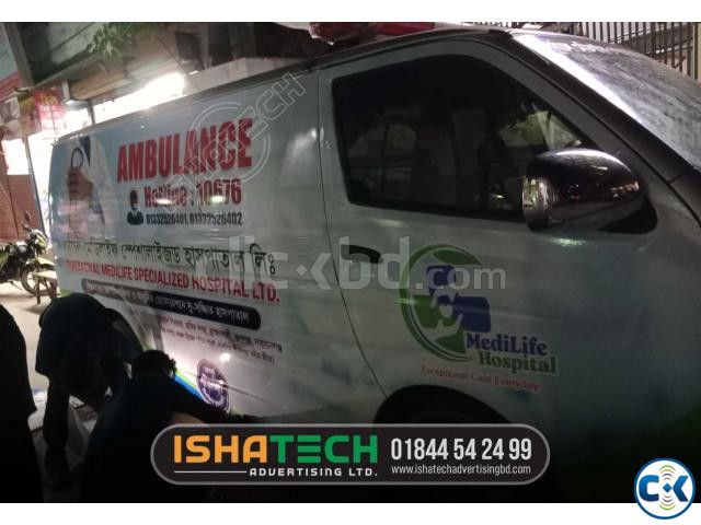 Ambulance Branding. Ambulance Branding Creativity Projects. | ClickBD image 3