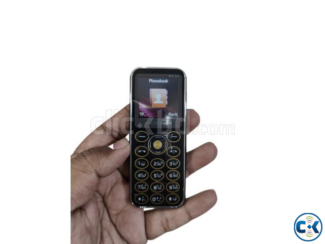 Micronex MX54 Mini Phone Dual Sim Black price in Bangladesh | ClickBD image 4