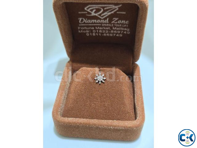 Original Diamond Nosepin 25 Discount CODE - DN-1002 large image 1