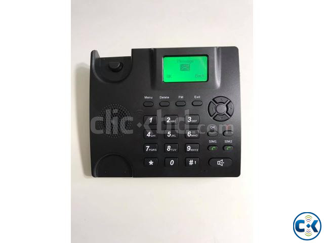 ZT600G Land Phone Dual Sim FM Radio Desk Phone | ClickBD image 4
