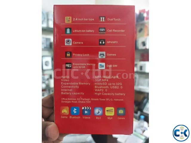 Winstar W17 Power Bank Phone 7000mAh Dual Sim | ClickBD image 4