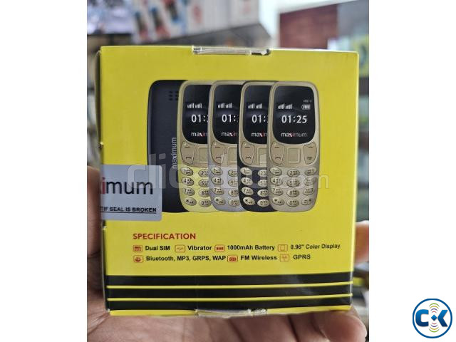 Maximus MB10 Mini Phone 1000mAh Auto Call Record FM | ClickBD image 5