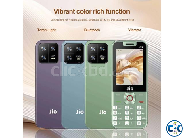 Jio J15 Pro Max Dual SIM 1400mAh Feature Phone | ClickBD image 2