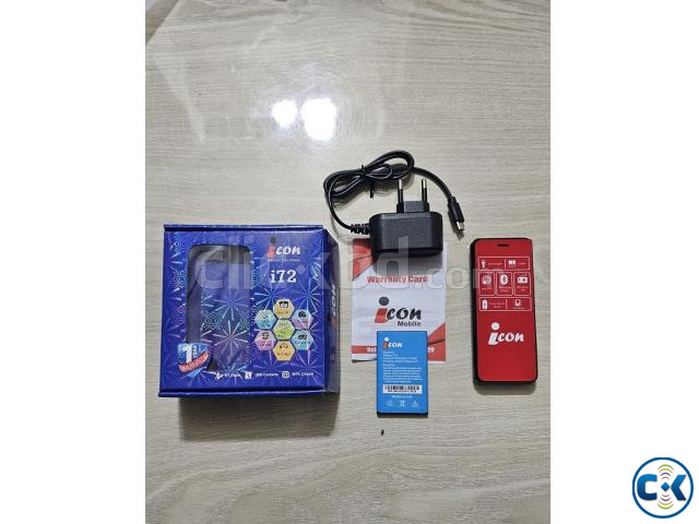 icon I72 Mini Card Phone Dual Sim Black price in Bangladesh | ClickBD image 2