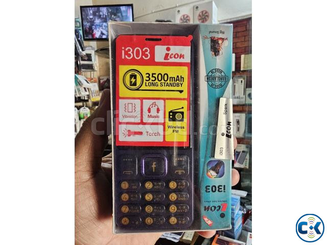 icon i303 Feature Phone 3500mAh Battery price in Bangladesh | ClickBD image 3