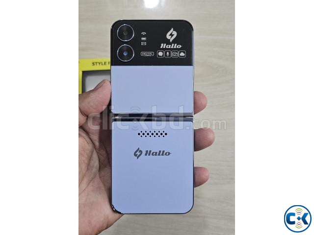 Hallo Style Foldable Phone Four Sim Warranty | ClickBD image 3