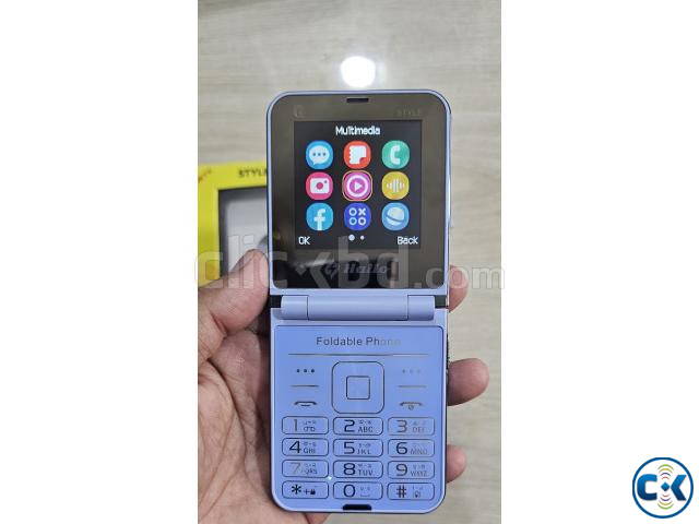 Hallo Style Foldable Phone Four Sim Warranty | ClickBD image 5