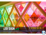 Color Glass Sticker. Frosted Printing Glass Sticker Victory