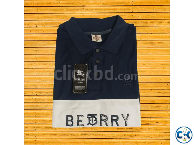 Blue Contrast Polo Shirt price in Bangladesh | ClickBD image 4