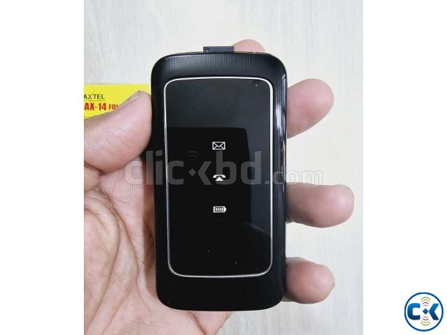 Maxtel Max 14 Folding Mobile Phone Dual Sim Blue | ClickBD image 3