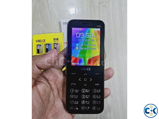 Vmax V16 Ultra Max Touch Button Phone Gold Warranty | ClickBD image 5