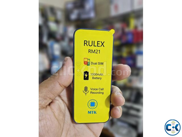 Rulex RM21 Mini Phone Dual Sim Warranty Blue | ClickBD image 2